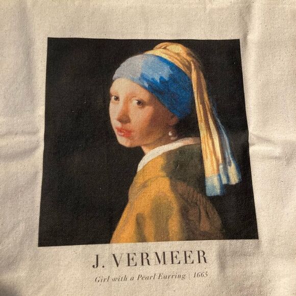 COPY - Vermeer Girl With the Pearl Earring Tote - Picture 2 of 3